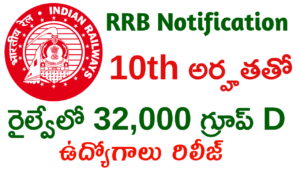 RRB Jobs Notification