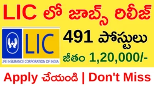 Lic Jobs 2025